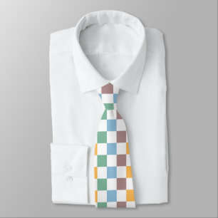 Chequerboard Neck Tie