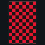 Chequerboard pattern black red flyer<br><div class="desc">Chequerboard pattern black red .- Chequerboard Pattern - Cool simple pattern as a gift or template, made of many squares. In the HS_Art Shop you will find many decorative backgrounds and textures of various types and shapes, you can add your personal texts or photos to the templates! The product can...</div>
