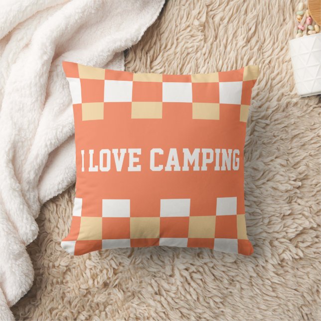 Chequerboard Pattern Cushion (Blanket)