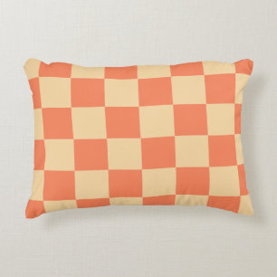 Chequerboard Pattern Decorative Cushion