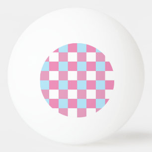 Chequerboard Pattern Ping Pong Ball