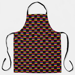 Chequered Armenia Flag Pattern  Apron