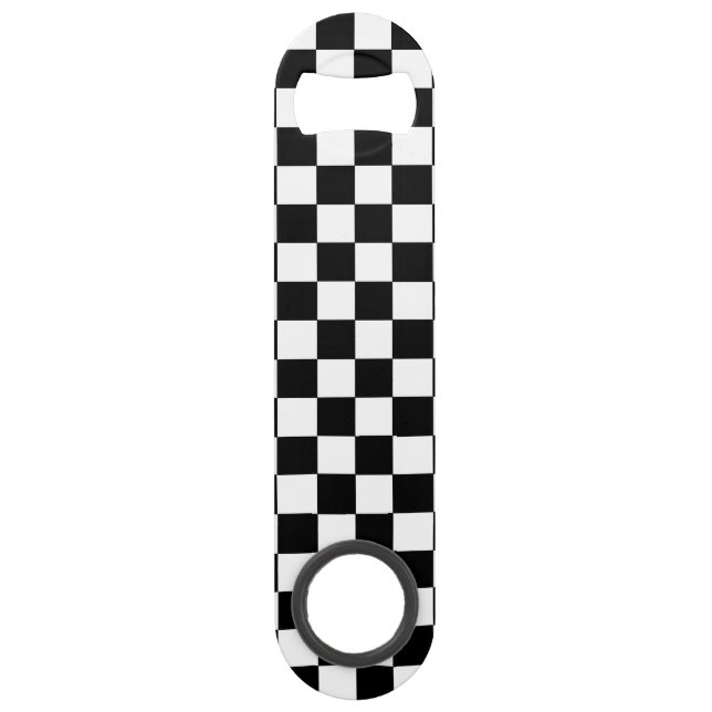 Chequered Black and White (Front)