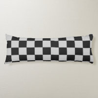 Chequered Black & White Squares or CUSTOM COLOR