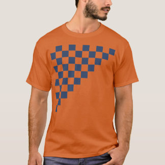 Chequered Blue Triangle 2020 T-Shirt