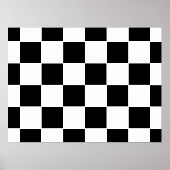 Chequered Board Poster (Front)