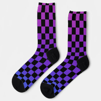 Chequered Crew Socks
