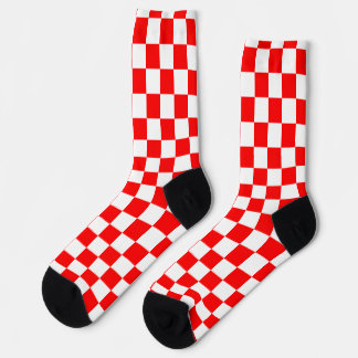 Chequered Crew Socks