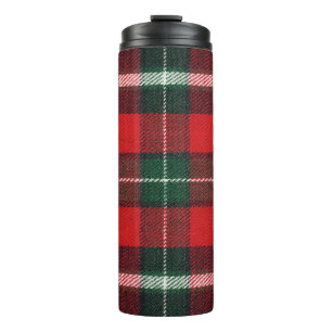 Chequered fabric texture: blank, versatile thermal tumbler