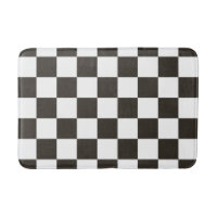 Chequered Flag (Black and White) (Chequered Patter