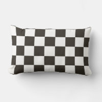 Chequered Flag (Black and White) (Chequered Patter