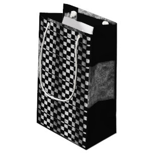 Chequered Flag Gift Bag