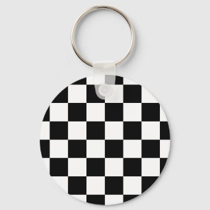 Chequered Flag Key Ring