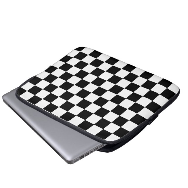 Chequered Flag Laptop Sleeve (Front Bottom)