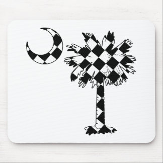 Chequered Flag Palmetto Mouse Pad