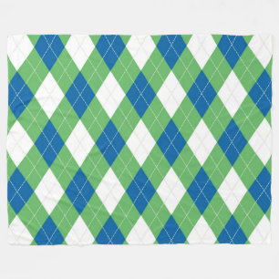 Chequered Fleece Blanket