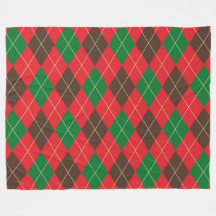 Chequered Fleece Blanket