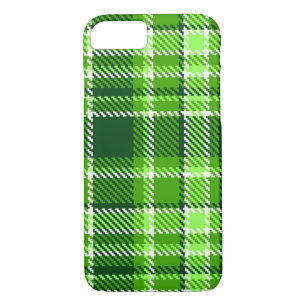 Chequered Green Colour Pattern Case-Mate iPhone Case
