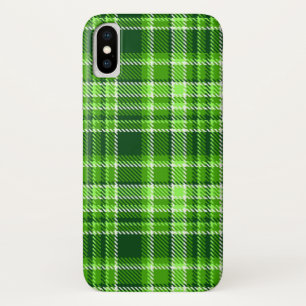 Chequered Green Colour Pattern Case-Mate iPhone Case