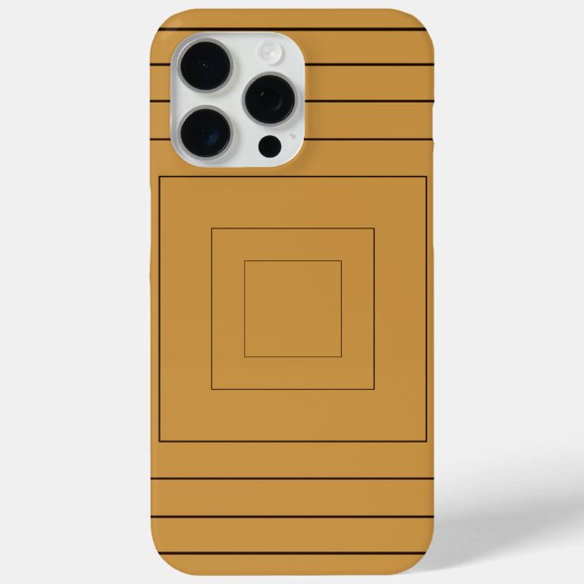 "Chequered iPhone Case – Stylish Grid Pattern Cove (Back)