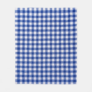 Chequered kitchen cloth. Well seen pattern and tex Fleece Blanket