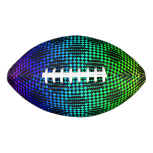 Chequered Lattice Fence Football