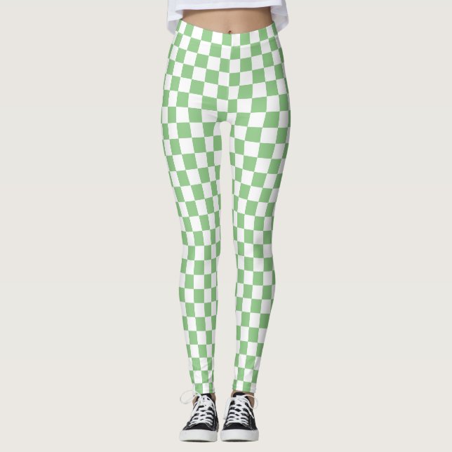 Chequered Leggings (Front)