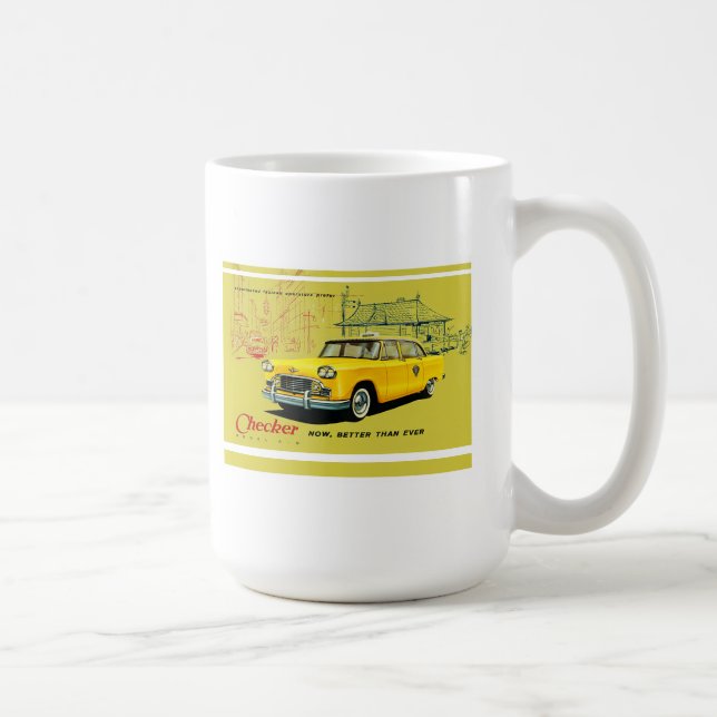 Chequered  motors A9 Coffee Mug (Right)