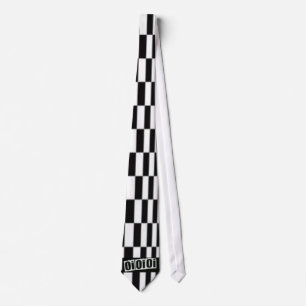 chequered, oi tie