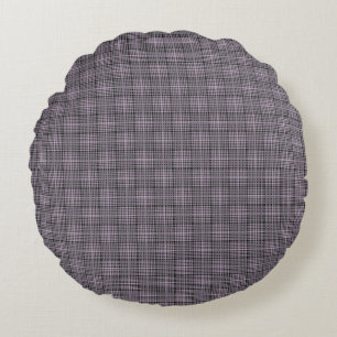 Chequered Pattern.08 Round Cushion