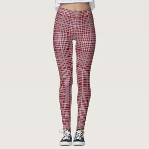 Chequered Pattern.08DR Leggings