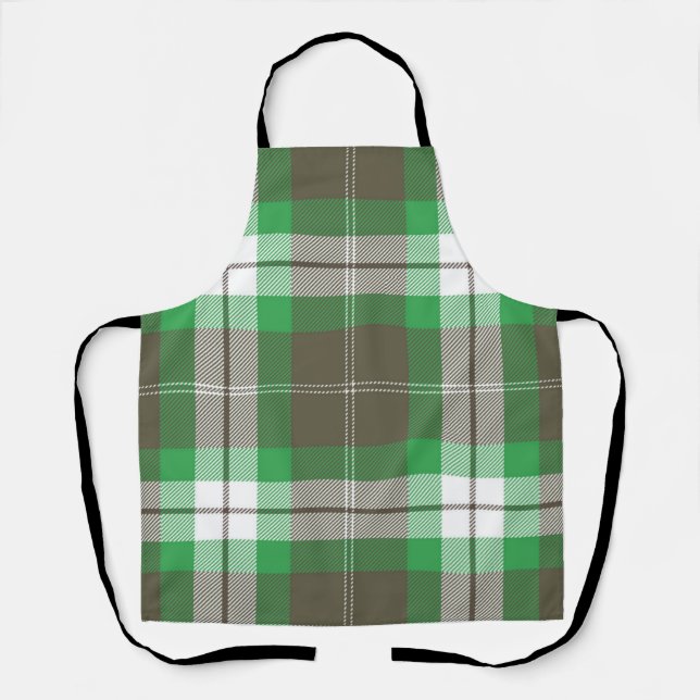 Chequered pattern apron (Front)