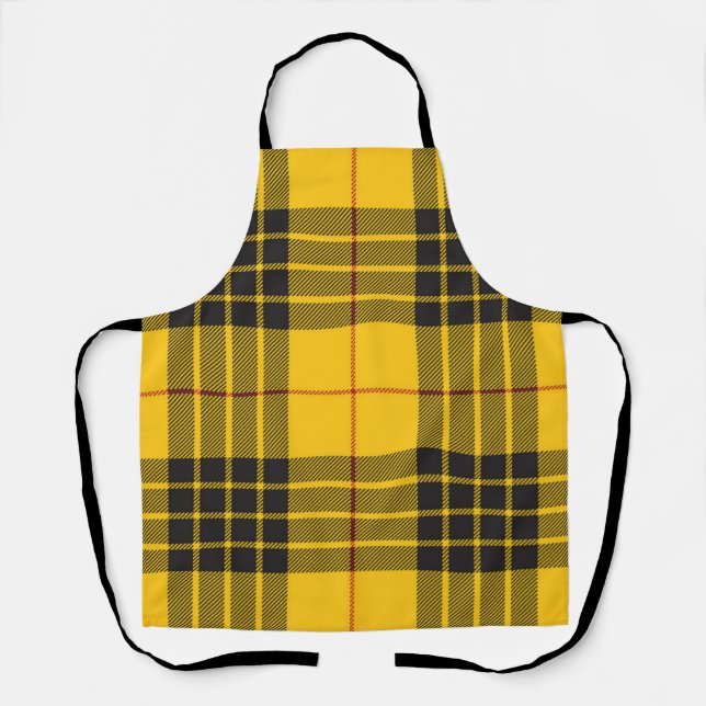 Chequered pattern apron (Front)