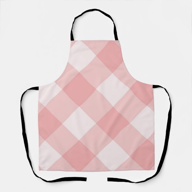Chequered pattern apron (Front)