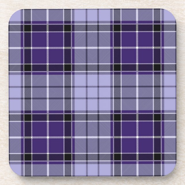 Chequered pattern coaster (Front)