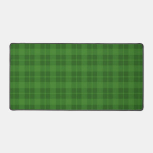 Chequered pattern desk mat