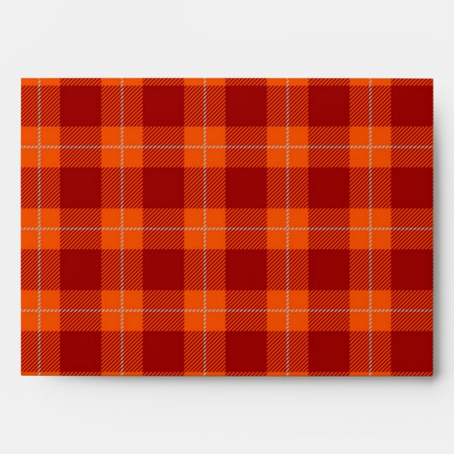 Chequered pattern envelope (Front)