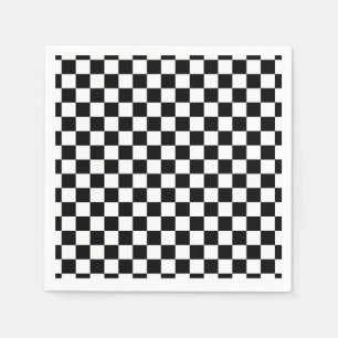 Chequered Pattern Napkins