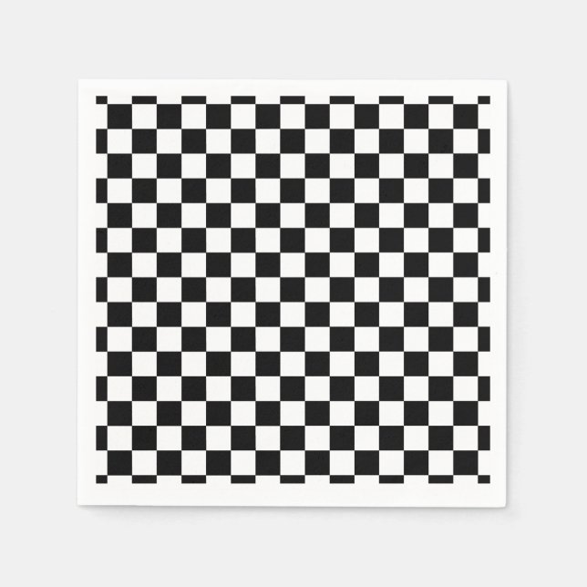 Chequered Pattern Napkins (Front)