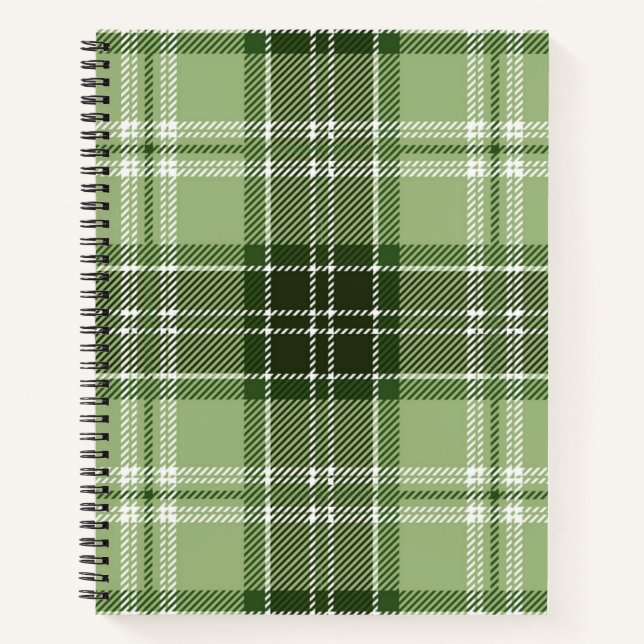 Chequered pattern notebook (Front)