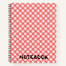 Chequered Pattern Notebook – Perfect for All notes