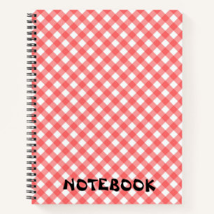 Chequered Pattern Notebook – Perfect for All notes