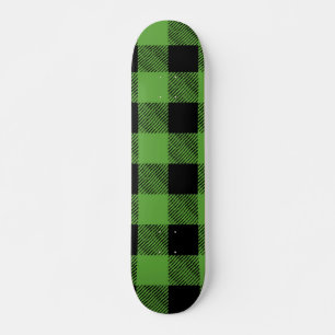 Chequered pattern skateboard