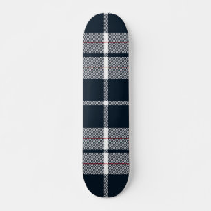 Chequered pattern skateboard