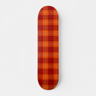 Chequered pattern skateboard