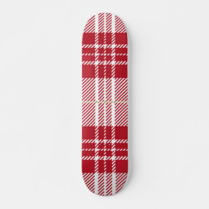Chequered pattern skateboard