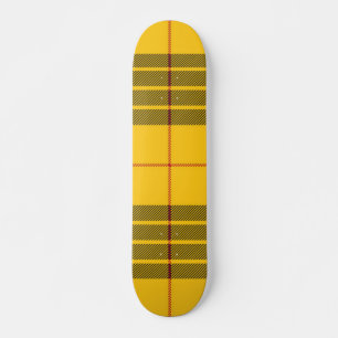 Chequered pattern skateboard