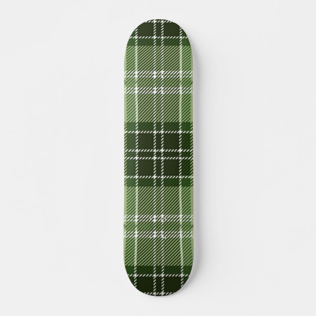 Chequered pattern skateboard (Front)