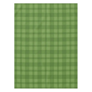 Chequered pattern tablecloth