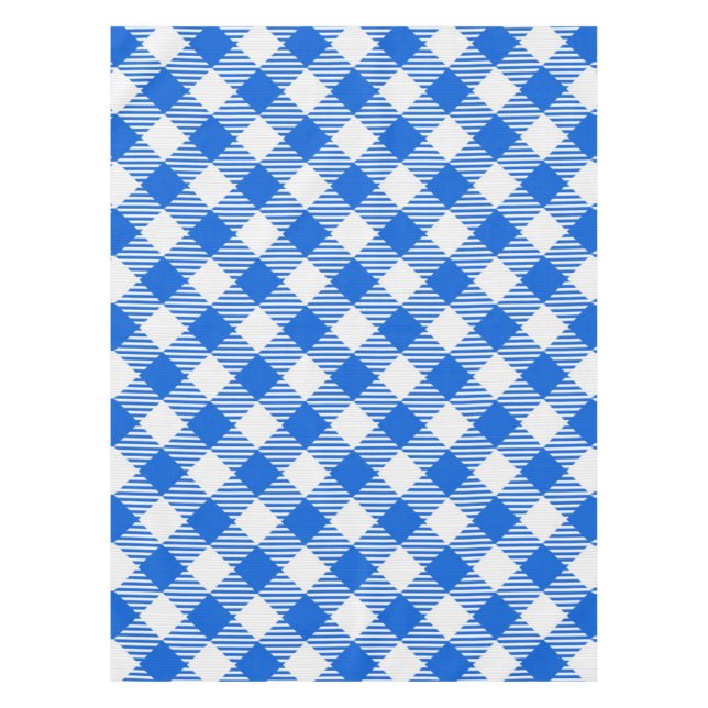 Chequered pattern tablecloth (Front)
